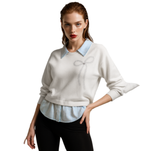 SUETER CAMISA TEJIDO HY009