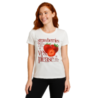 PLAYERA STRAWBERRY BAI005