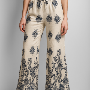 PANTALON DE LINO DAMA JJ001
