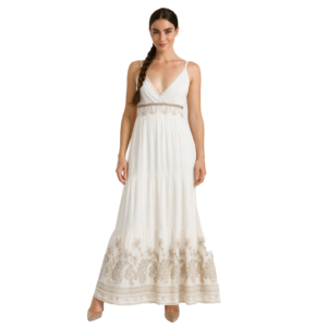 VESTIDO LARGO DAMA MOD. HS002