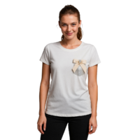 PLAYERA ESTAMPADA DAMA MOD BAI001