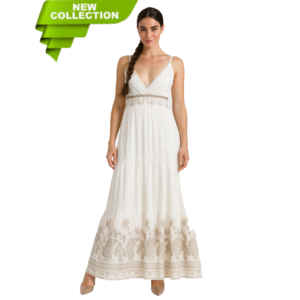 VESTIDO LARGO DAMA MOD. HS002
