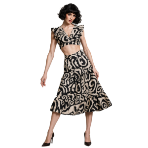 CONJUNTO FALDA Y BLUSA  SONG001