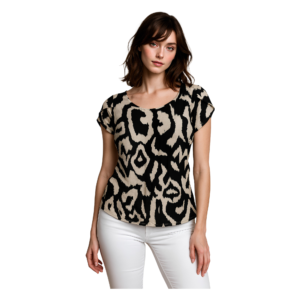 BLUSA DE DAMA ESTAMPADA SONG003