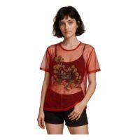 BLUSA DE MESH Z3419D