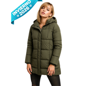 CHAMARRA LARGA DE DAMA MOD: MV6914D