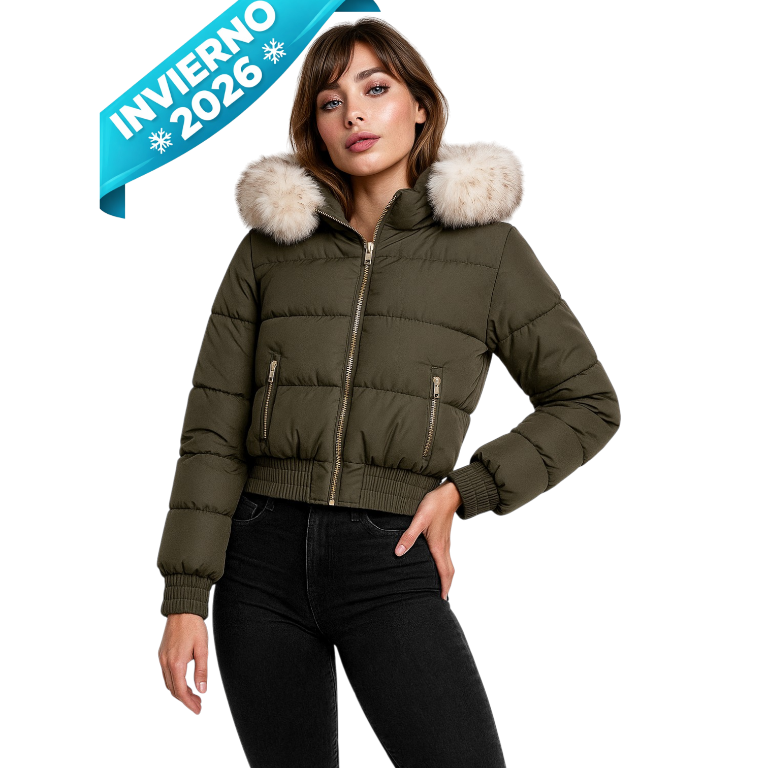 CHAMARRA NYLON DAMA MOD: MV6539D