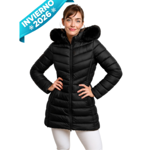 CHAMARRA LARGA DAMA MOD: JE1801D