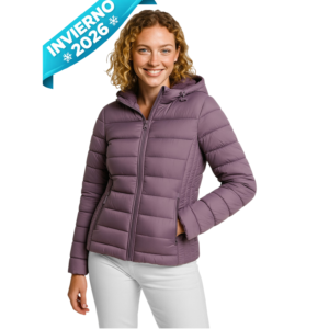 CHAMARRA NYLON CON GORRO MOD: JE1001D