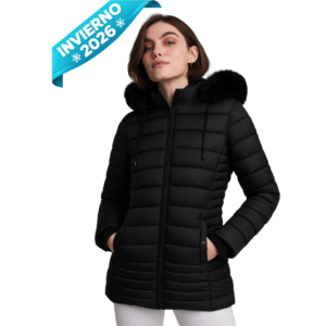 CHAMARRA LARGA DAMA MOD: JE1811D