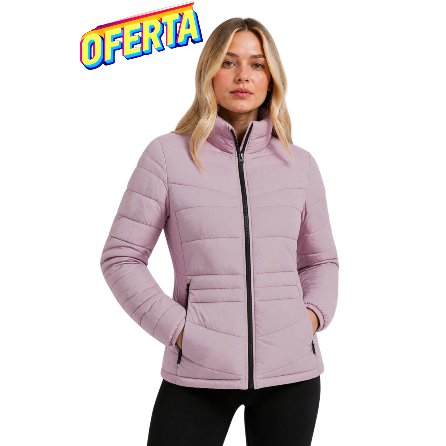 CHAMARRA NYLON DAMA MOD: OD-5060PD