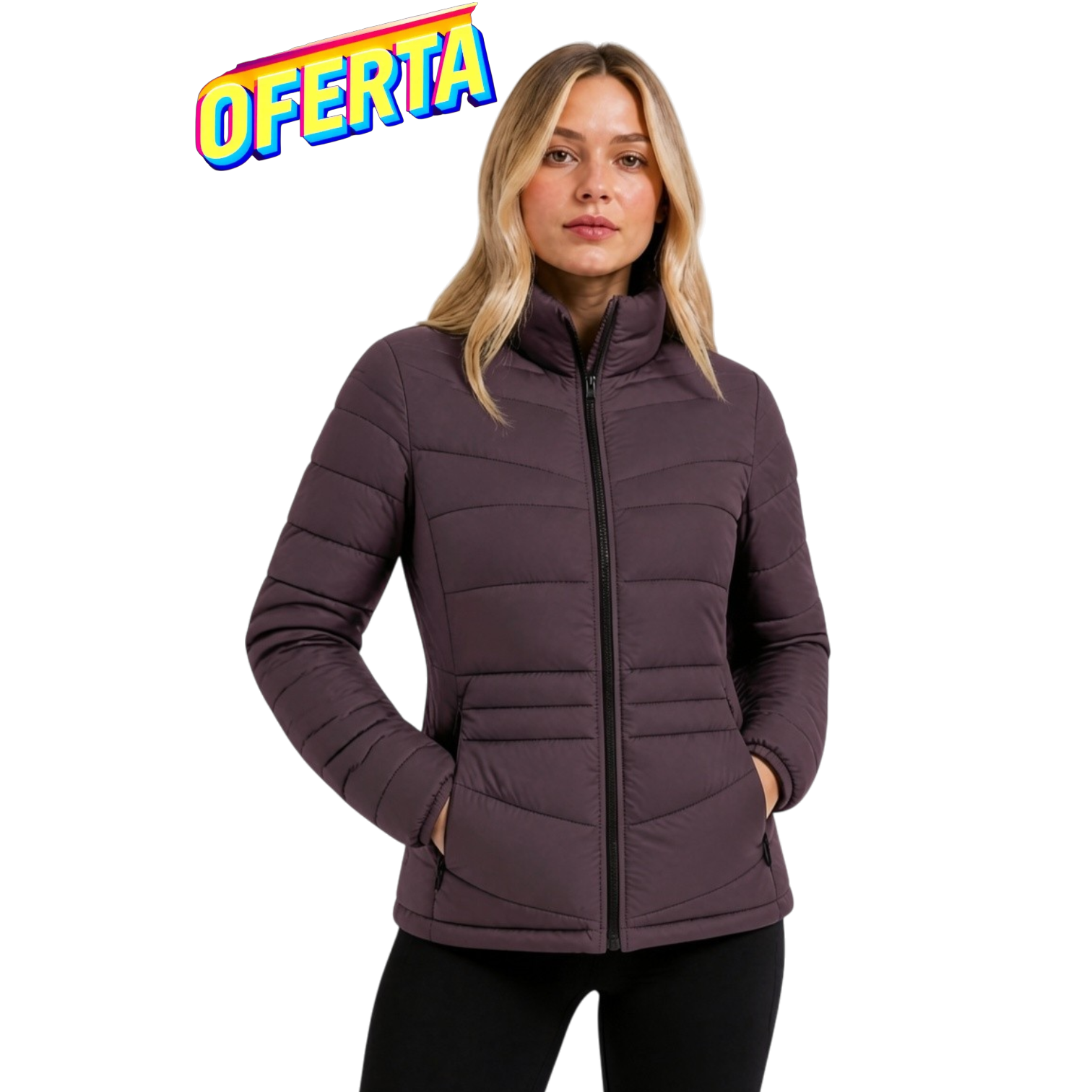 CHAMARRA NYLON DAMA MOD: OD-5060PD