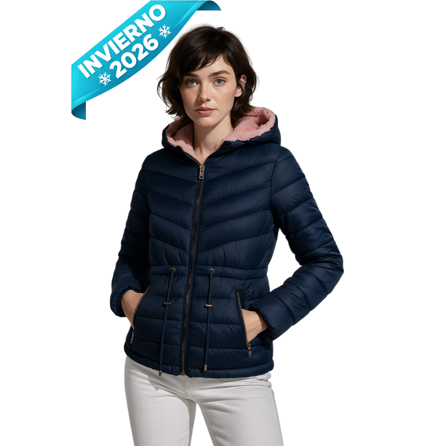CHAMARRA REVERSIBLE PELUCHE MOD: SHL-102