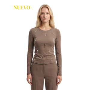 PLAYERA DAMA MANGA LARGA MOD. WDY304