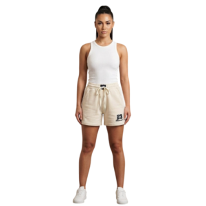 Short Deportivo de Felpa con Cordón y Estampado Y195G53
